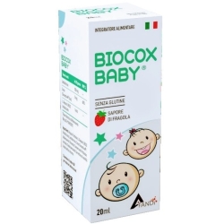 Biocox Baby Gusto Fragola 20 ml - Integratore per l'immunità e la funzione cognitiva