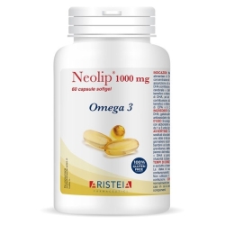 NEOLIP 60 Capsule Softgel - Integratore Omega 3 per il cuore, il cervello e la vista
