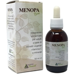 Menopa Ben 50 ml - Integratore per la menopausa e il benessere mentale