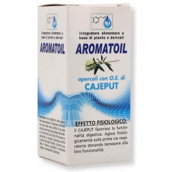 Aromatoil Cajeput 50 Opercoli - Integratore per la digestione e le vie respiratorie