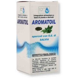 Aromatoil Salvia 50 Opercoli - Integratore per digestione, fegato e menopausa
