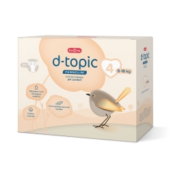 D-Topic - 20 Pannolini Taglia 4 (8-18 Kg)