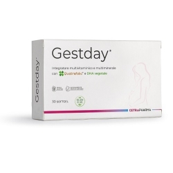 Gestday 30 Softgel - Integratore multiminerale multivitaminico per la gravidanza e l'allattamento