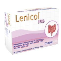 Lenicol IBS 30 Capsule - Integratore per l'equilibrio della flora intestinale e la digestione