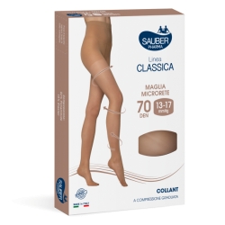 Sauber Linea Classica - Collant Maglia Microrete 70 Den (13-17 mmHg)