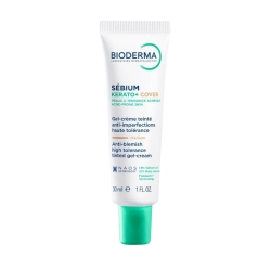 Bioderma Sébium - Kerato+ Cover - Gel Crema Colorata 2 in 1 Coprenza Elevata 30 ml