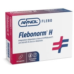 Flebonorm H 40 Compresse - Integratore per il drenaggio dei liquidi corporei