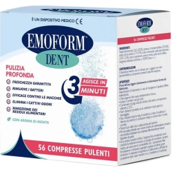 Emoform Dent - 56 Compresse Pulenti Per Apparecchi Ortodontici ( confezione danneggiata)