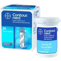 Contour Next - 25 Strisce Reattive Per Glicemia ( confezione danneggiata)