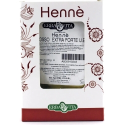 Hennè - Colorante Capelli Rosso Extra Forte 100 g (Confezione danneggiata)