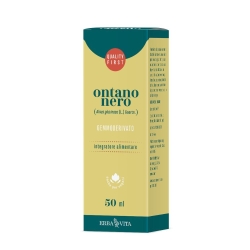 Ontano Nero Gemmoderivato 50 ml - Integratore per il drenaggio dei liquidi e la circolazione