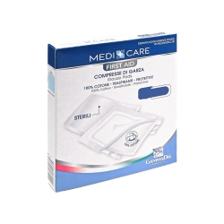 Medicare - 12 Compresse di Garza Sterili in Cotone 36 x 40 cm