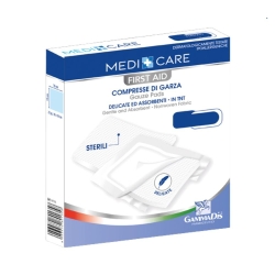 Medicare - 12 Compresse di Garza in TNT Per Ferite e Ustioni 18 x 40 cm
