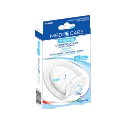 Medicare - 10 Compresse Oculari per Uso Oftalmico 6,5 x 9,5cm