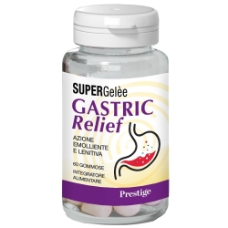Supergelèe Gastric Relief 60 Gommose - Integratore per la digestione e antinausea