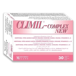 Climil-Complex New 30 Compresse - Integratore per l'equilibrio femminile e l'umore