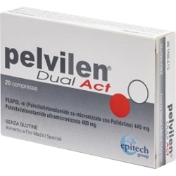 pelvilen Dual Act 20 compresse - integratore per rinforzare le pareti uterine