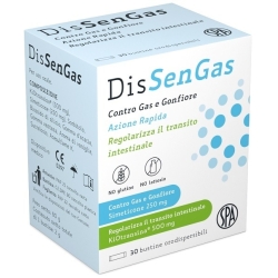 Dissen Gas 30 Bustine Orodispersibili - Dispositivo Per i disturbi Gastrointestinali