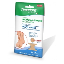 Timodore - Cerotto Micosi delle Unghie  Per Mani e Piedi 12 + 12 cerotti