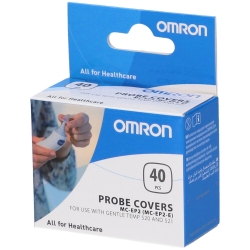 OMRON Probe Covers - 40 Cappucci di Protezione Monouso per Termometro Auricolare