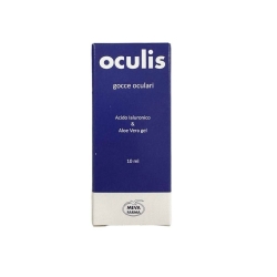 Oculis - Gocce Oculari con Acido Ialuronico 0,30% e Aloe Vera per Occhi Secchi e Irritati 10 ml