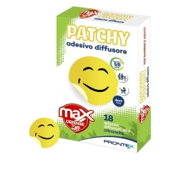 Prontex Patchy Adesivo Diffusore - 18 Patch Adesivi alla Citronella Anti Insetti