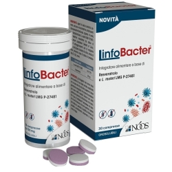 LinfoBacter 30 Compresse - Integratore per la flora batterica e le vie respiratorie