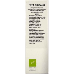 Oti Vita Origano Gocce 30 ml - Integratore per la fluidità delle secrezioni bronchiali