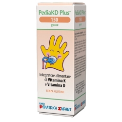 PediaKD Plus 150 - Integratore per la coagulazione, le ossa e l'immunità 5 ml