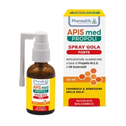 APIS Med Propoli Spray Gola Forte 30 ml - Integratore per le prime vie respiratorie