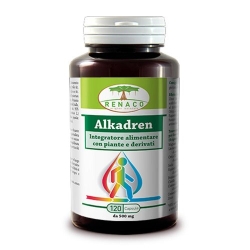 Alkadren 120 Capsule - Integratore per il metabolismo acido-base, l'equilibrio elettrolitico e il drenaggio dei liquidi