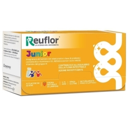 Reuflor Junior Gusto Lampone 10 Flaconicini - Integratore per l'equilibrio intestinale e ricostituente