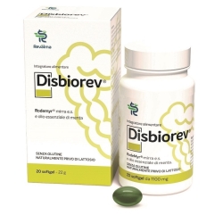 Disbiorev 20 Softgel - Integratore per la  Funzione Digestiva