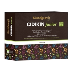 Kintegravit Cidikin junior 20 Buste - Integratore per il sostegno e la ricostituzione