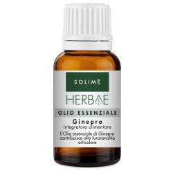 Herbae Olio Essenziale Ginepro 10 ml - Integratore per la funzionalità articolare