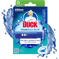 Fresh Discs Marine - 1 Applicatore + 6 Dischetti Profumati Per Wc (Confezione Danneggiata)