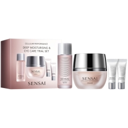Sensai Cofanetto Cellular Performance Cream - Routine completa anti-età e idratante viso e contorno occhi