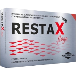 Restax Flogo 30 capsule - Integratore antinfiammatorio capelli