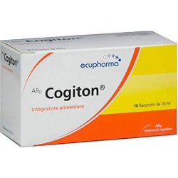 Ard Cogiton 10 Flaconcini Da 10 ml - Integratore Per La Memoria E La Concentrazione (Confezione Danneggiata)