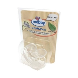 Gommolo - Succhietto in Silicone 0-6 mesi Trasparente (Confezione Danneggiata)