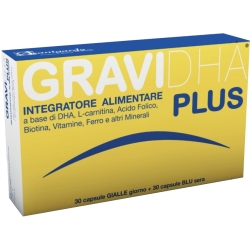 Gravidha Plus 30 capsule - integratore ricostituente per la gravidanza