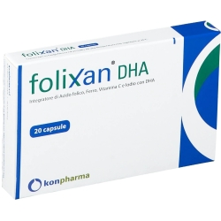 Folixan Dha 20 Capsule - Integratore Utile Per La Gravidanza