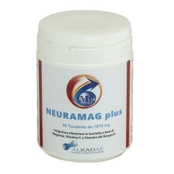 NEURAMAG Plus 90 Tavolette - Integratore per energia, muscoli e mente