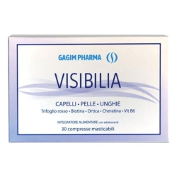 Visibilia 30 Compresse - Integratore per capelli, unghie e pelle