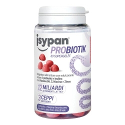 Isypan Probiotik 60 Supergelee - Integratore per la flora intestinale e il sistema immunitario