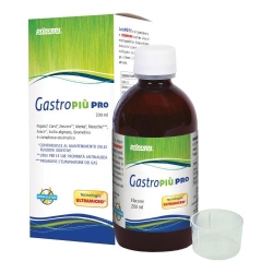 Gastropiù Pro 200 ml - Integratore per la digestione, la nausea e i gas