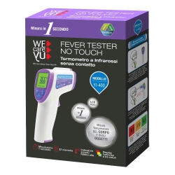 Wecareyu Fever Tester No Touch - Termometro a Infrarossi senza contatto