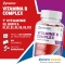 Zymerex Vitamine B Complex Gusto Fragola Mirtillo e Mandarino 60 Gommose - Integratore per l'energia