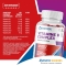 Zymerex Vitamine B Complex Gusto Fragola Mirtillo e Mandarino 60 Gommose - Integratore per l'energia