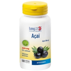 Longlife Acai 100 Compresse - Integratore Per Il Controllo Del Peso
